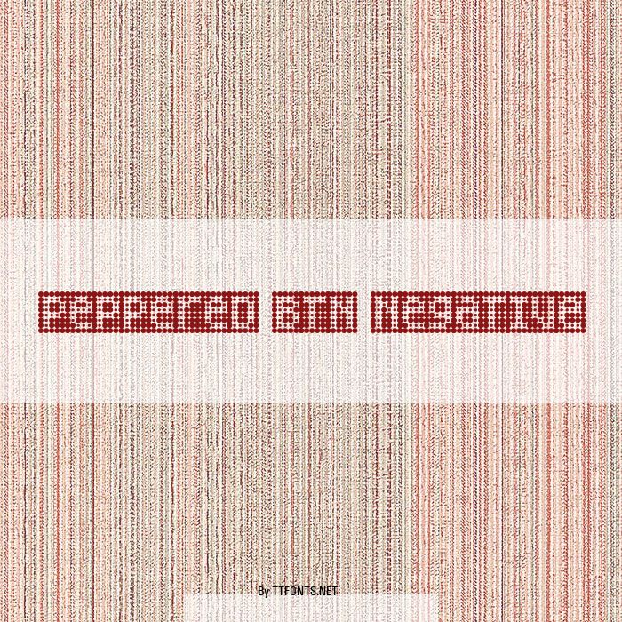 Peppered BTN Negative example